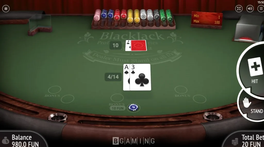 Multihand Blackjack PRO(マルチハンドブラックジャックプロ)