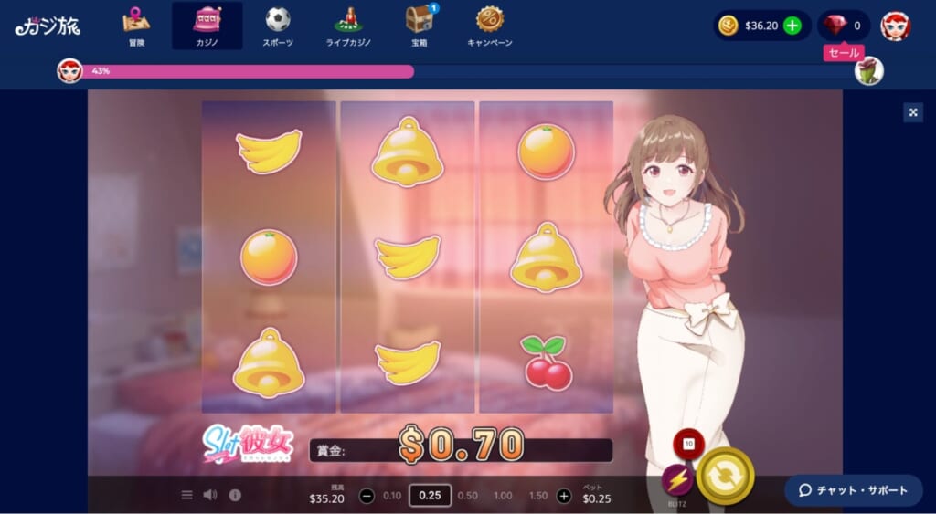 「スロット彼女」に泣きついてみる