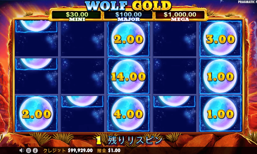 ウルフゴールド(Wolf Gold)の演出