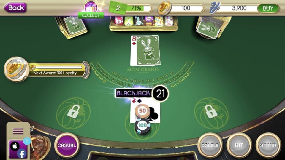 myVEGAS Blackjack21