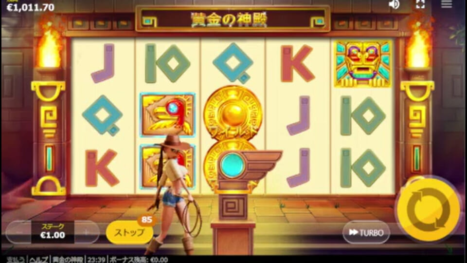 ゴールデンテンプルは、冒険家の女性・ローラがGolden Temple(黄金の神殿)を探しに行くというストーリー
