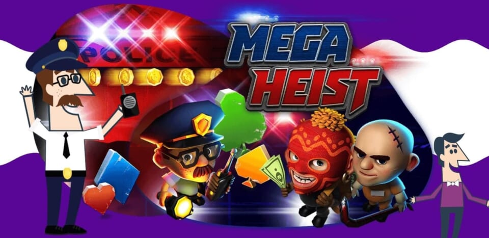 対象スロットはMega Heist(メガ・ハイスト)