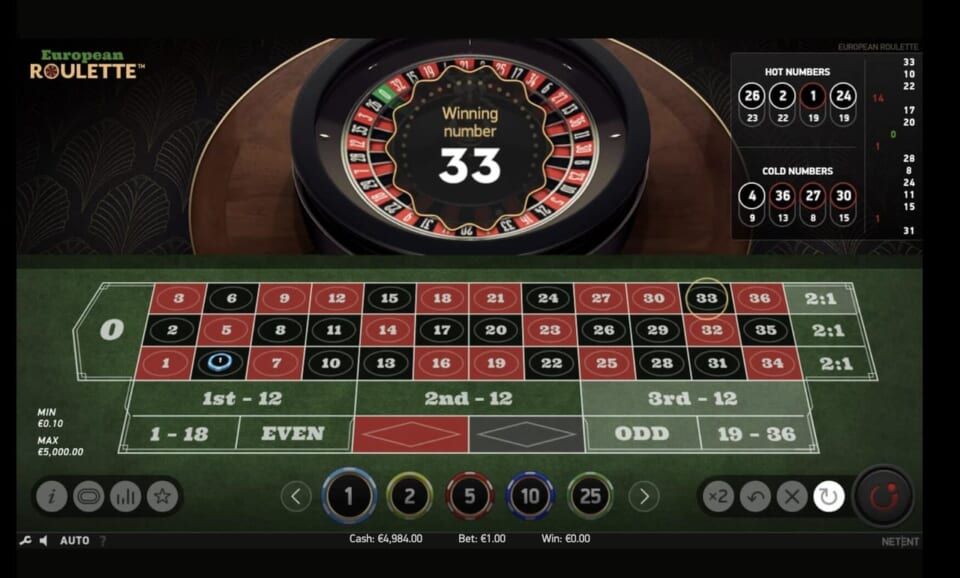 的中はせず、11〜20ゲーム目の結果も「− $10」となりました。