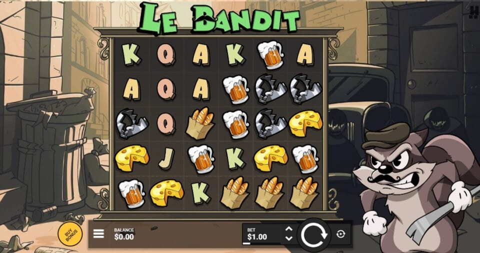 アライグマの泥棒が大活躍『Le Bandit（ル・バンディット）』