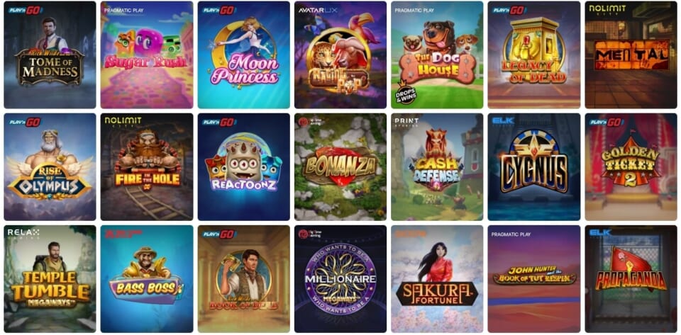 カジノエックス(Casino X)が毎週開催するウィークリートーナメントの対象機種には、実績のある大人気ゲームが勢ぞろい