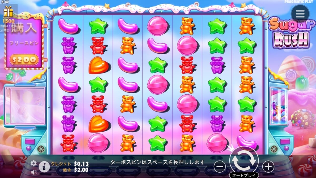 シュガーラッシュ（Sugar Rush）