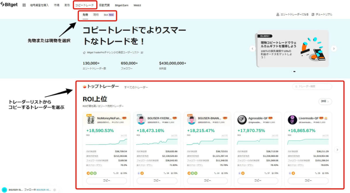 コピートレードでよりスマートなトレードを!