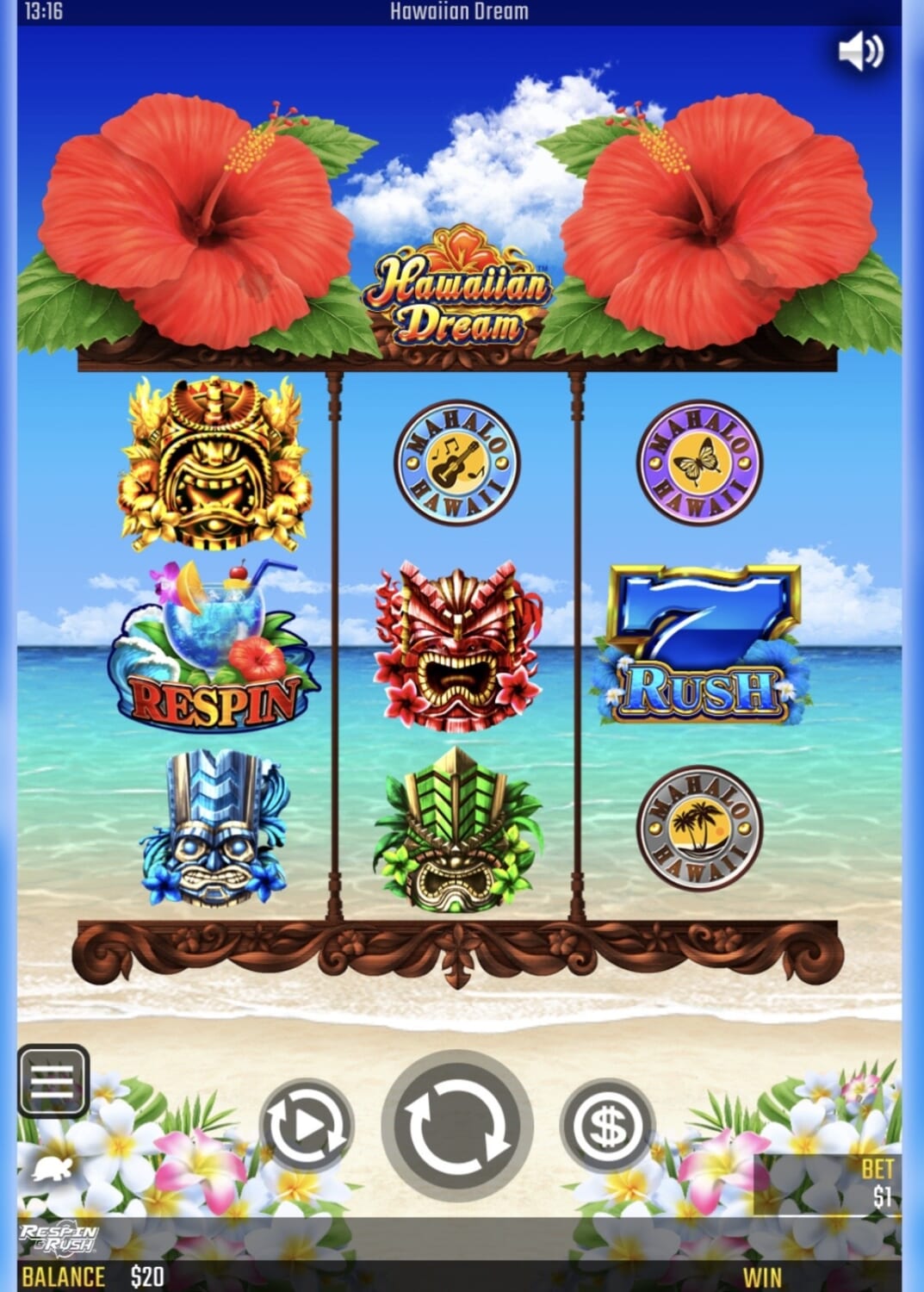 ハワイアンドリーム オンカジスロット