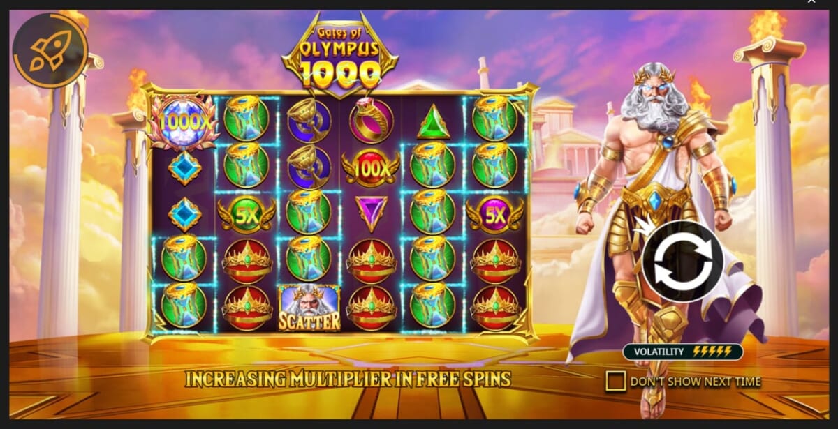 Gates of Olympus 1000（ゲーツ・オブ・オリンポス1000）