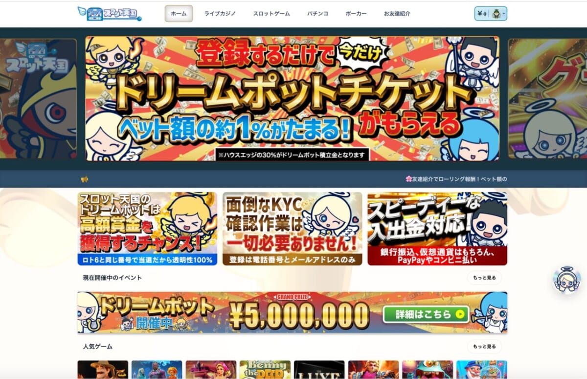 スロット天国の基本情報一覧