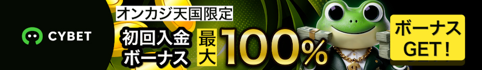 サイベット　初回入金ボーナス 最大100％